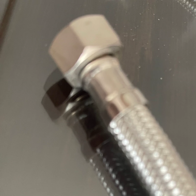 شلنگ تکپایه مهره 3/8. 50cm جفتی