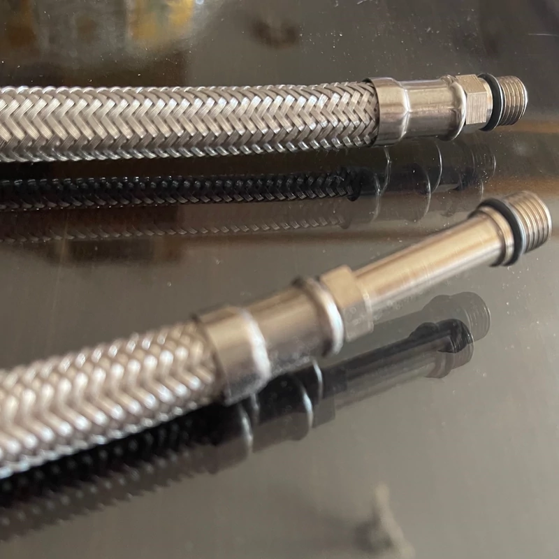 شلنگ تک پایه مهره 3/8. 40cm جفت