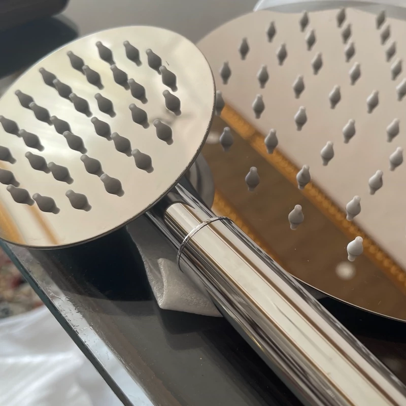 سر دوش. و گوشی استیل کروم